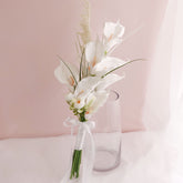 White Calla lily wedding Bouquet